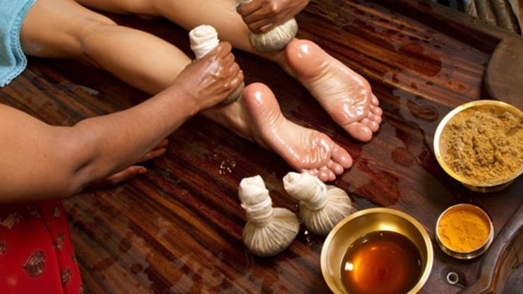 Massage ayurvedique